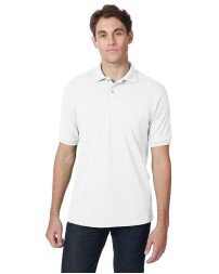 Hanes 054 Adult EcoSmart Jersey Knit Polo