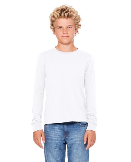 Bella + Canvas 3501Y Youth Jersey Long-Sleeve T-Shirt