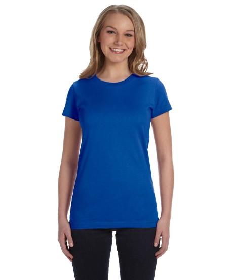 3616 LAT Ladies' Junior Fit Crew Neck T Shirt