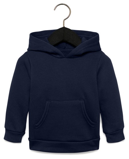 Bella + Canvas 3719T Toddler Sponge Fleece Pullover Hooded Sweatshirt