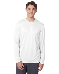 Hanes 482L Adult Cool DRI with FreshIQ Long-Sleeve Performance T-Shirt