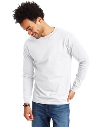 Hanes 5186 Adult Long-Sleeve Beefy-T