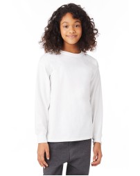 Hanes 5546 Youth Authentic-T Long-Sleeve T-Shirt