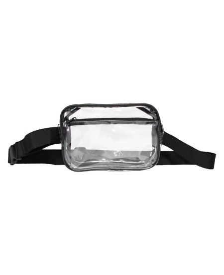 Liberty Bags 5778 Clear Stadium Two-Pocket Fanny Pack / Crossbody Bag