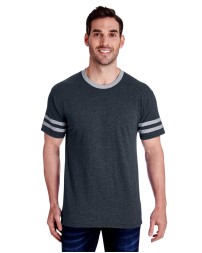 602MR Jerzees Adult Tri Blend Varsity Ringer T-Shirt