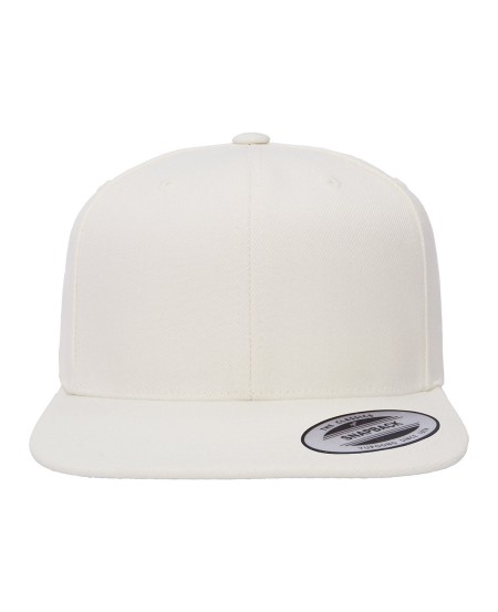 YP Classics 6089 Adult 6-Panel Structured Flat Visor Classic Snapback