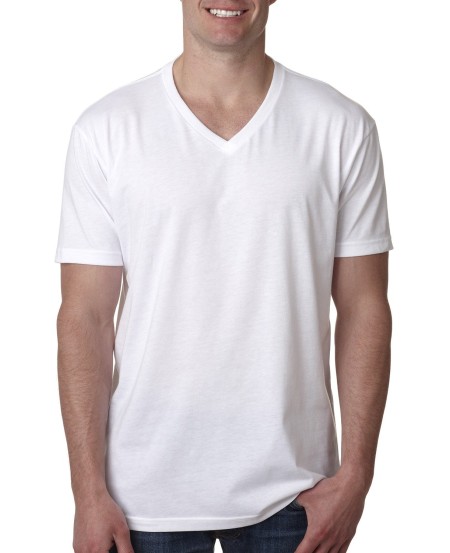 Next Level Apparel 6240 Men's CVC V-Neck T-Shirt