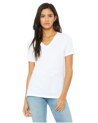 Bella + Canvas 6405 Ladies' Relaxed Jersey V-Neck T-Shirt