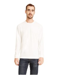 Next Level Apparel 6411 Unisex Sueded Long-Sleeve Crew