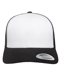 YP Classics 6606W YP Classics Adult Adjustable White-Front Panel Trucker Cap