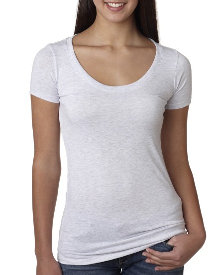 6730 Next Level Apparel Ladies' Tri Blend Scoop Neck Tee