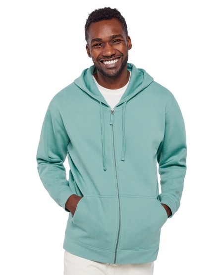 LAT 6927 Unisex Full-Zip Hooded Sweatshirt