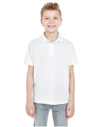 UltraClub 8210Y Youth Cool & Dry Mesh Pique Polo