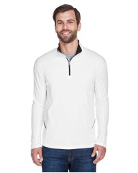 UltraClub 8230 Men's Cool & Dry Sport Quarter-Zip Pullover