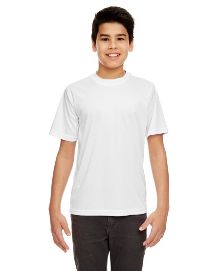 UltraClub 8420Y Youth Cool & Dry Sport Performance Interlock T-Shirt