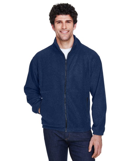 UltraClub 8485 Men's Iceberg Fleece Full-Zip Jacket