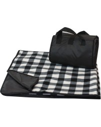 Liberty Bags 8702 Fleece/Nylon Plaid Picnic Blanket