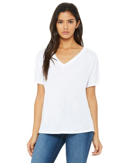 Bella + Canvas 8815 Ladies' Slouchy V-Neck T-Shirt