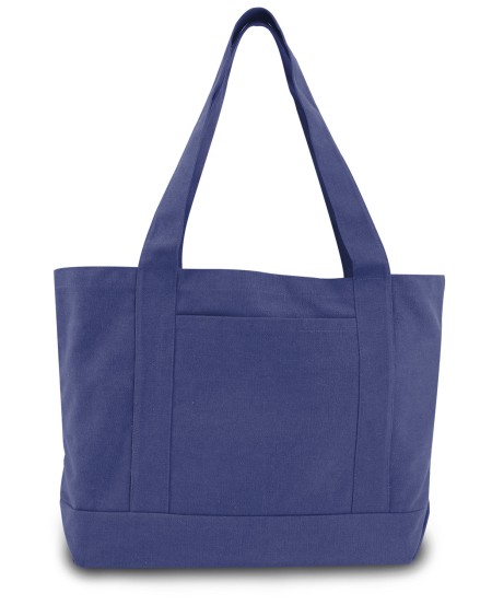 Liberty Bags 8870 Seaside Cotton Canvas Pigment-Dyed Boat Tote