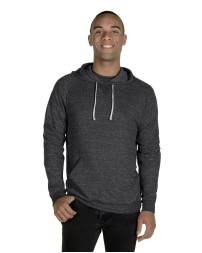 Jerzees 90MR Adult Snow Heather Raglan Hooded Sweatshirt