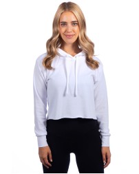 Next Level Apparel 9384 Ladies' Cropped Pullover Hooded Sweatshirt