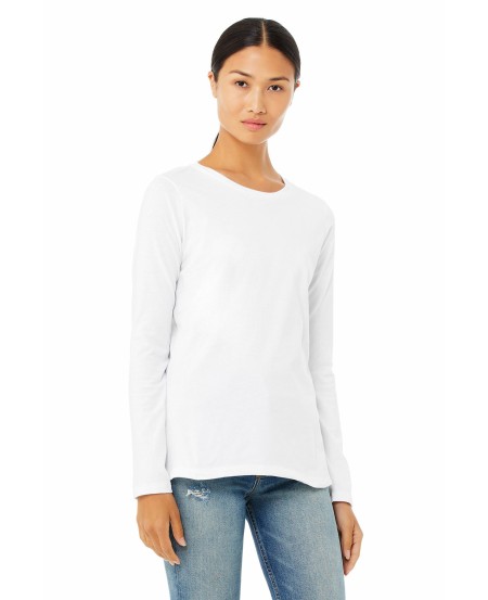 Bella + Canvas B6500 Ladies' Jersey Long-Sleeve T-Shirt