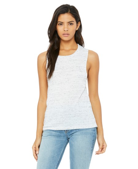 Bella + Canvas B8803 Ladies' Flowy Scoop Muscle Tank