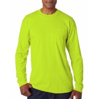Adult Long-Sleeve T-Shirt with Pocket BA1730 Bayside