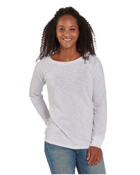 Boxercraft BW3166 Ladies' Payton Preppy Patch Long-Sleeve T-Shirt