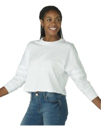 Boxercraft BW3515 Ladies' Cropped Retro Pom Pom Jersey Fleece