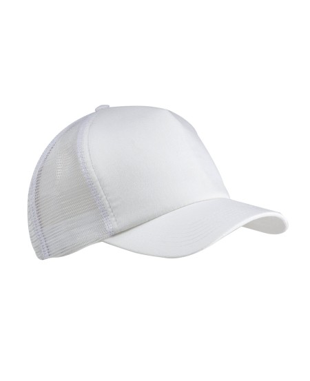 Big Accessories BX010 Twill Trucker Cap