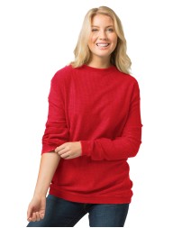 Boxercraft D02 LadiesRally Corduroy Knit Pullover Crew