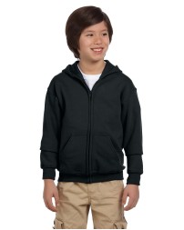 Gildan G186B Youth Heavy Blend Full-Zip Hooded Sweatshirt