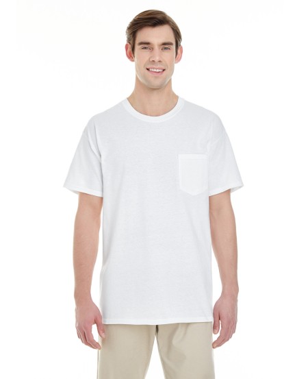 Gildan G530 Unisex Heavy Cotton Pocket T-Shirt