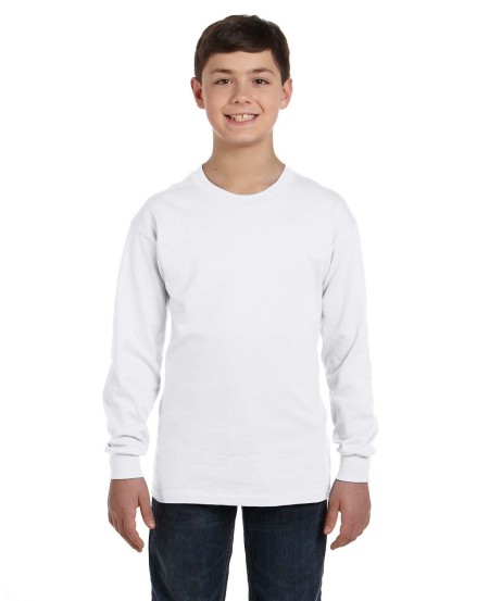 Gildan G540B Youth Heavy Cotton Long-Sleeve T-Shirt