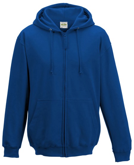 Just Hoods By AWDis JHA050 Men's 80/20 Midweight College Full-Zip Hooded Sweatshirt