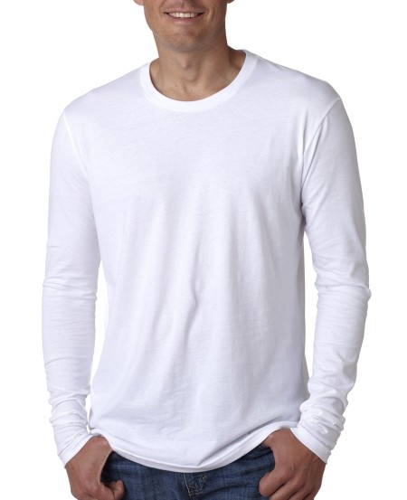 Next Level Apparel N3601 Men's Cotton Long-Sleeve Crew