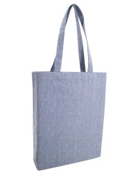 OAD OAD106R Midweight Recycled Cotton Gusseted Tote