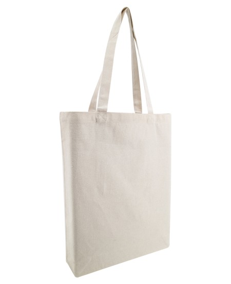 OAD OAD106R Midweight Recycled Cotton Gusseted Tote