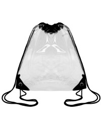 Liberty Bags OAD5007 Clear Drawstring Pack