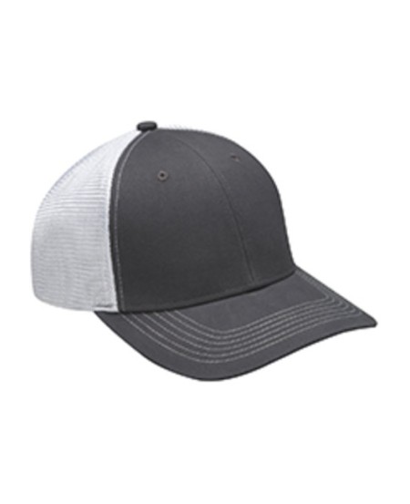 Adams PR102 Brushed Cotton/Soft Mesh Trucker Style Cap