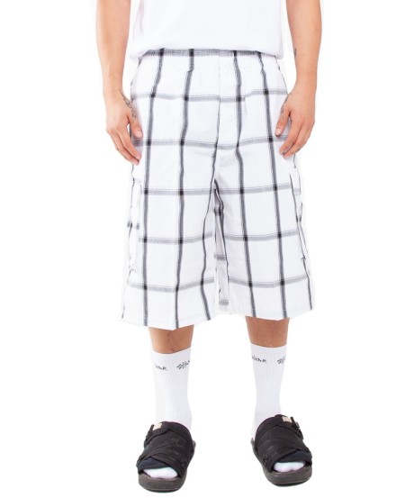 Shaka Wear SHSP Unisex Plaid Shorts