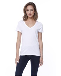 StarTee ST1212 Ladies' Cotton V-Neck T-Shirt