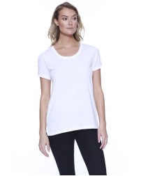 StarTee ST1414 Ladies' CVC Twist Sleeve Top