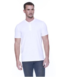 StarTee ST2460 Men's CVC Henley T-Shirt