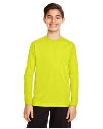 Team 365 TT11YL Youth Zone Performance Long-Sleeve T-Shirt