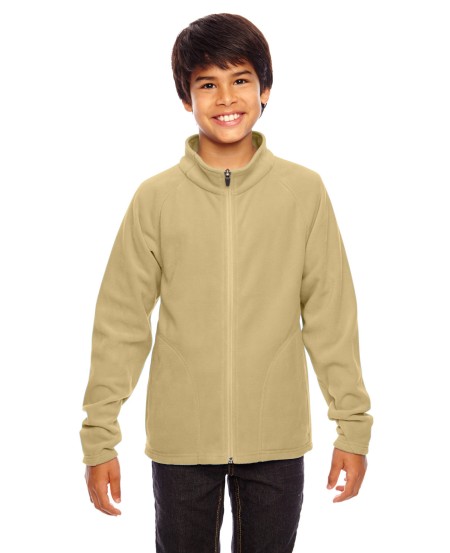 Team 365 TT90Y Youth Campus Microfleece Jacket